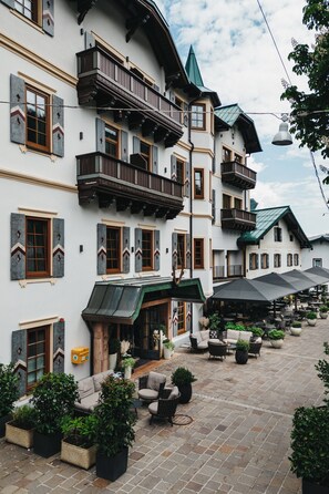 Façade de l’hébergement