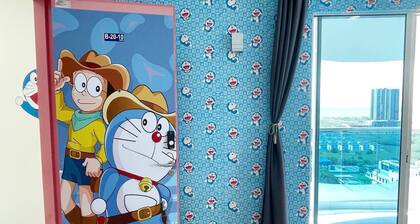New theme residence from HCStay - Melaka Homestay 😍😍 💢 Doraemon Theme 💢