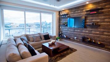 公寓客房, 2 間臥室 | 起居區