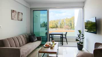 Apartamento executivo | Vista do quarto