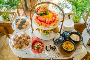 Desayuno estilo bufé