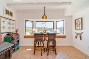 Interior - Secluded 10 Acre Desert Ranch with Hot Tub, Plunge Pool, EV Charger & BBQ (Morongo Valley)