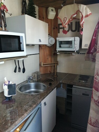 Plagne Village apartment at the foot of the slopes