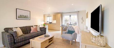 Televisie en een kantoor