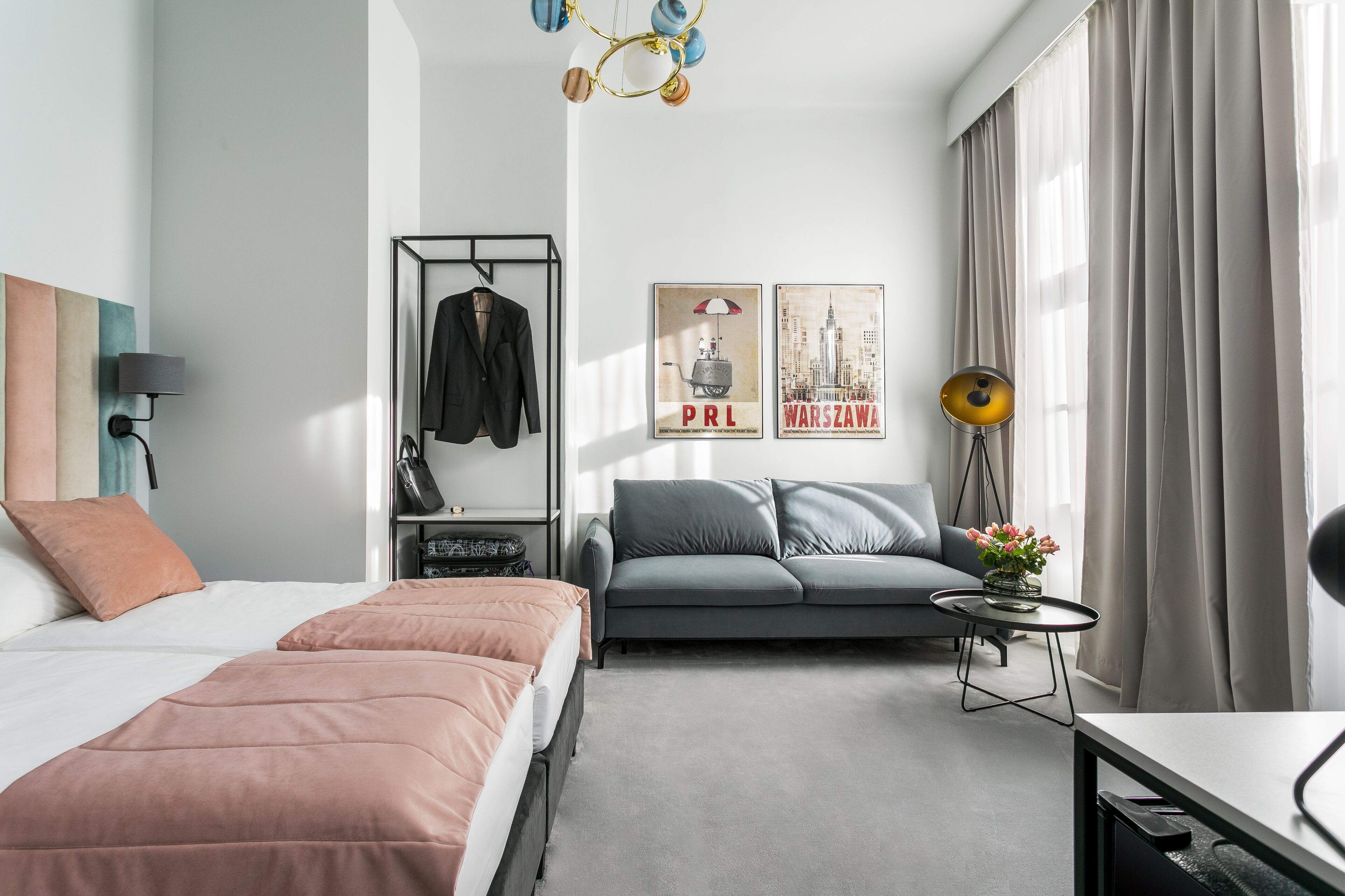 premium quadruple room | living area | 43-inch smart tv with digital channels, tv