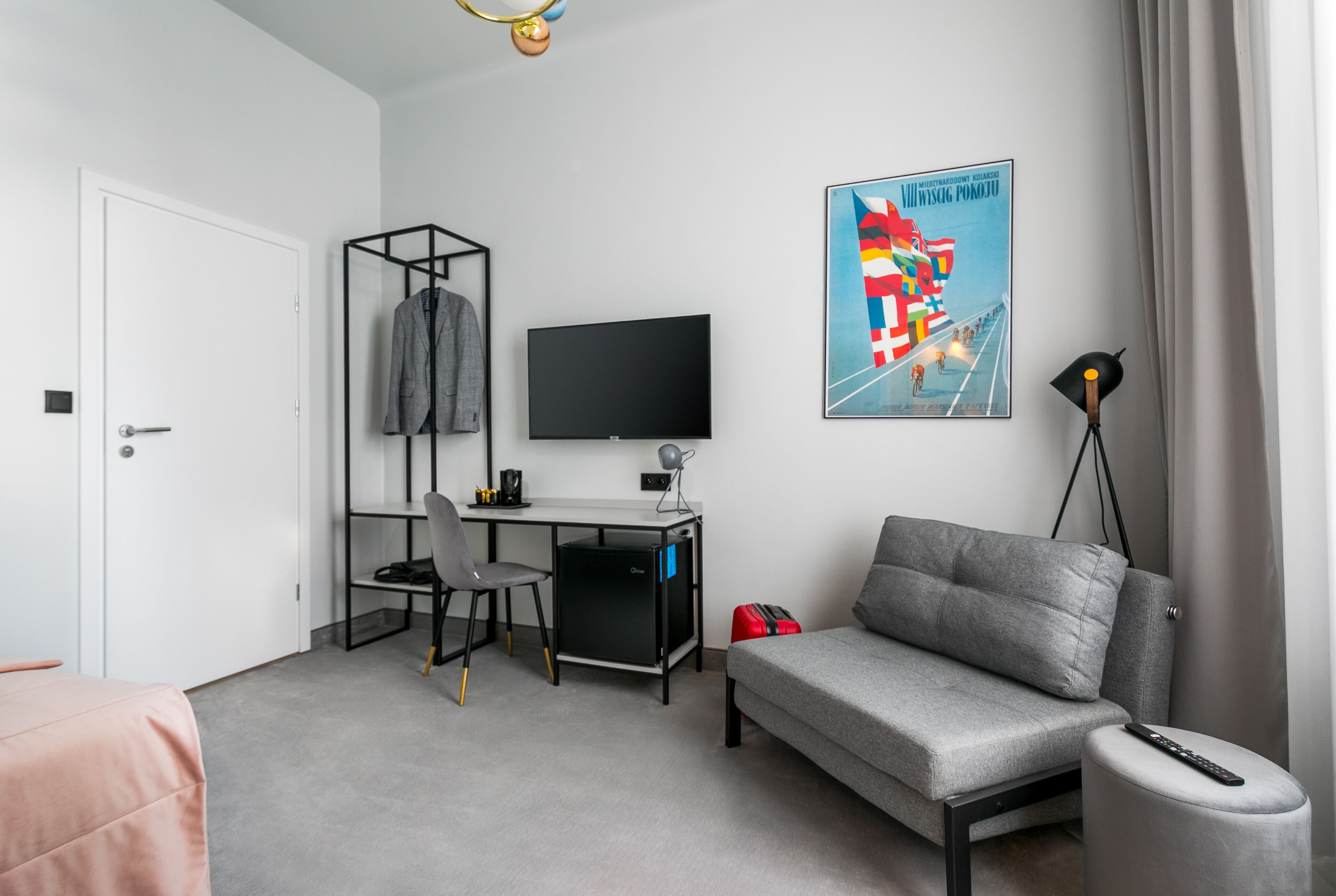 premium triple room | living area | 43-inch smart tv with digital channels, tv