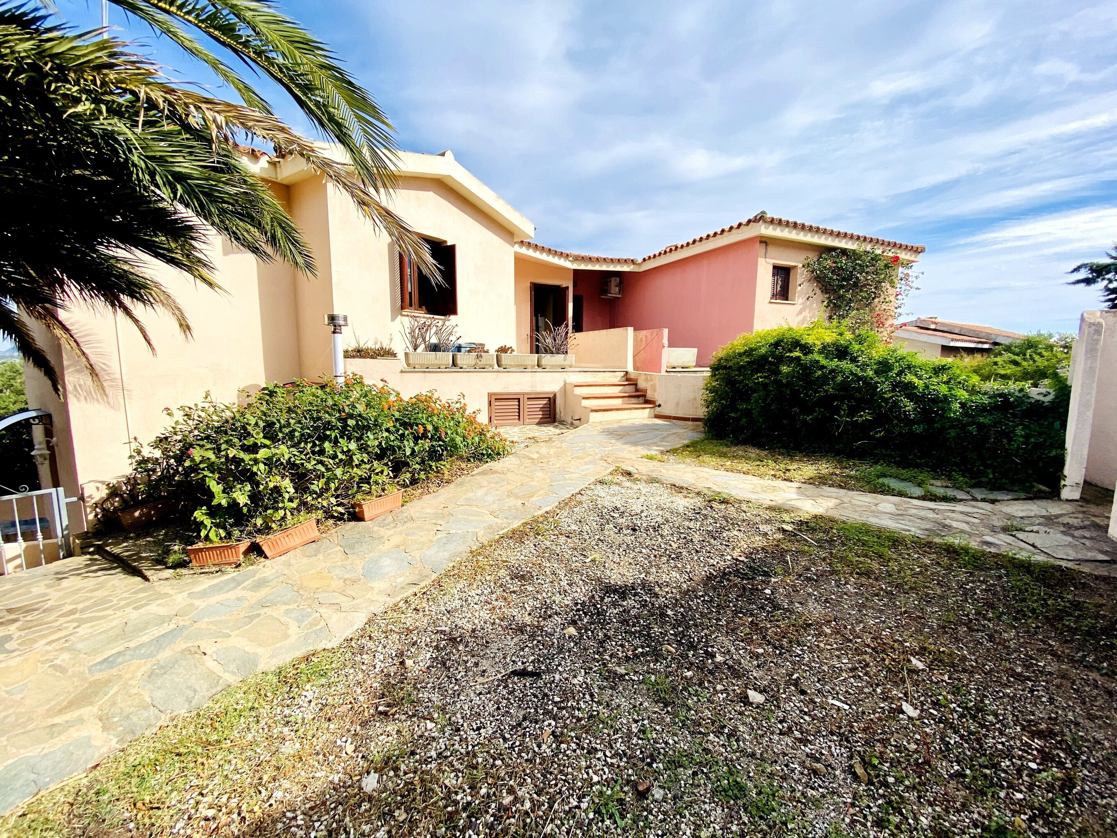 Fassade der Unterkunft