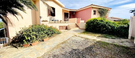 Fassade der Unterkunft