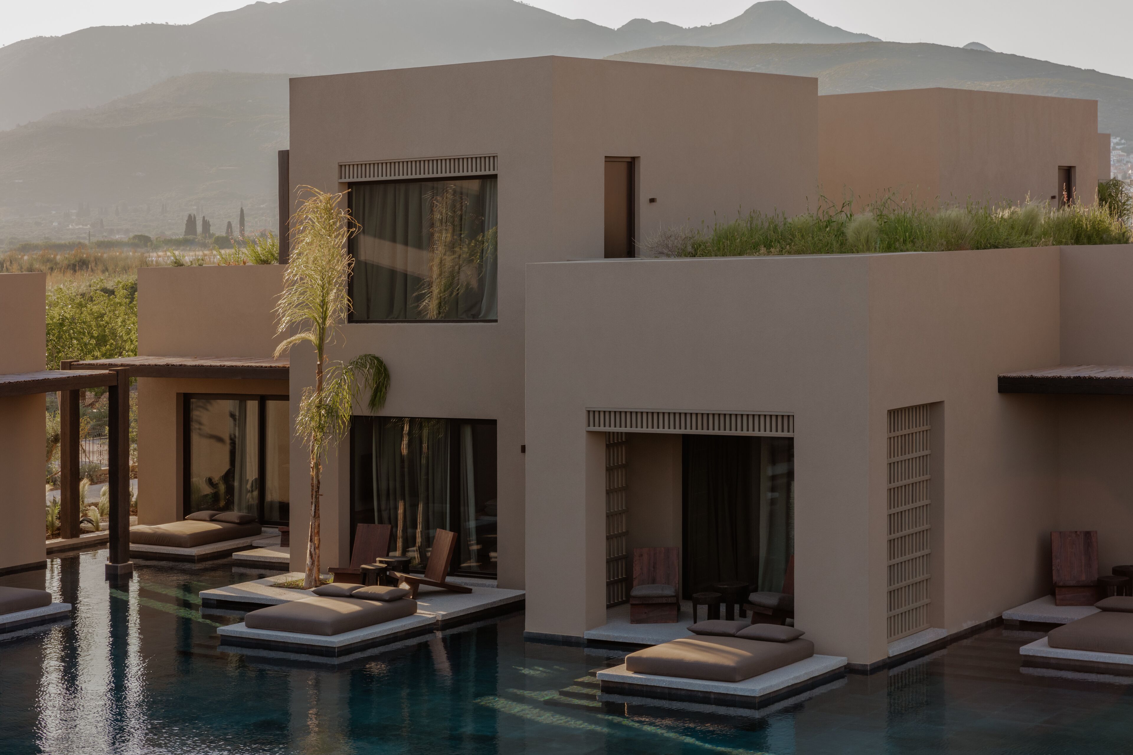 Suite Design, accès piscine | Bâtiment design