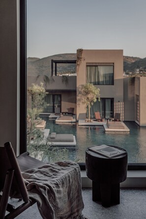 Junior Suite, Terrace, Pool View | View from room - Casa Cook Samos (Samos)
