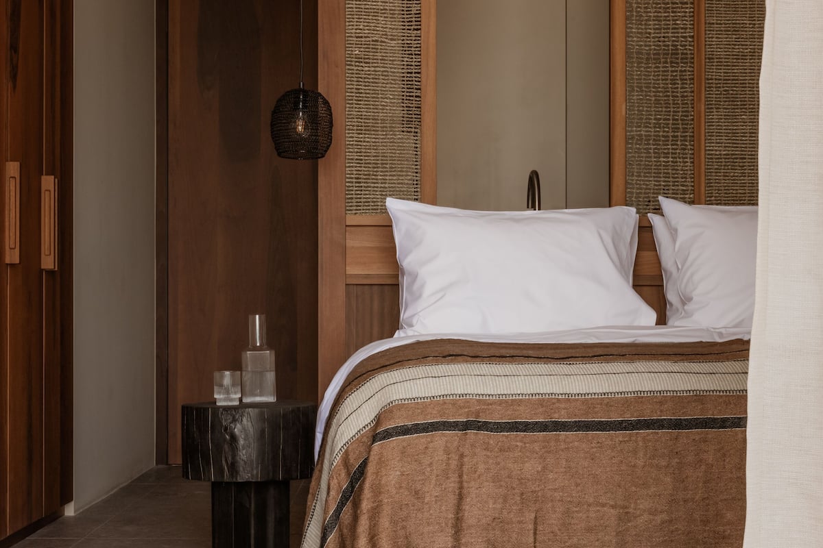 deluxe double room, beachfront | premium bedding, in-room safe, desk, blackout curtains