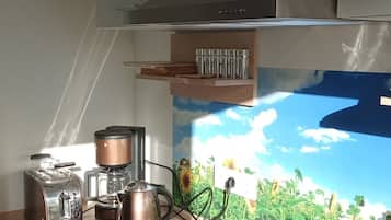 KĂŒhlschrank, Mikrowelle, Ofen, Herdplatte