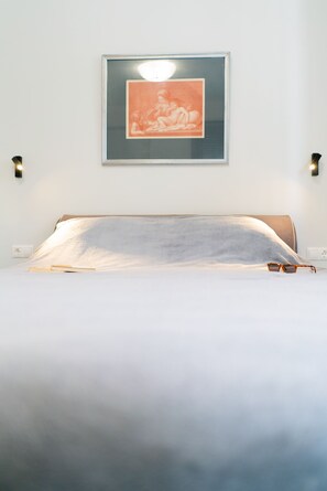 Appartement Deluxe | 1 chambre, draps en coton égyptien, literie de qualité, décor unique