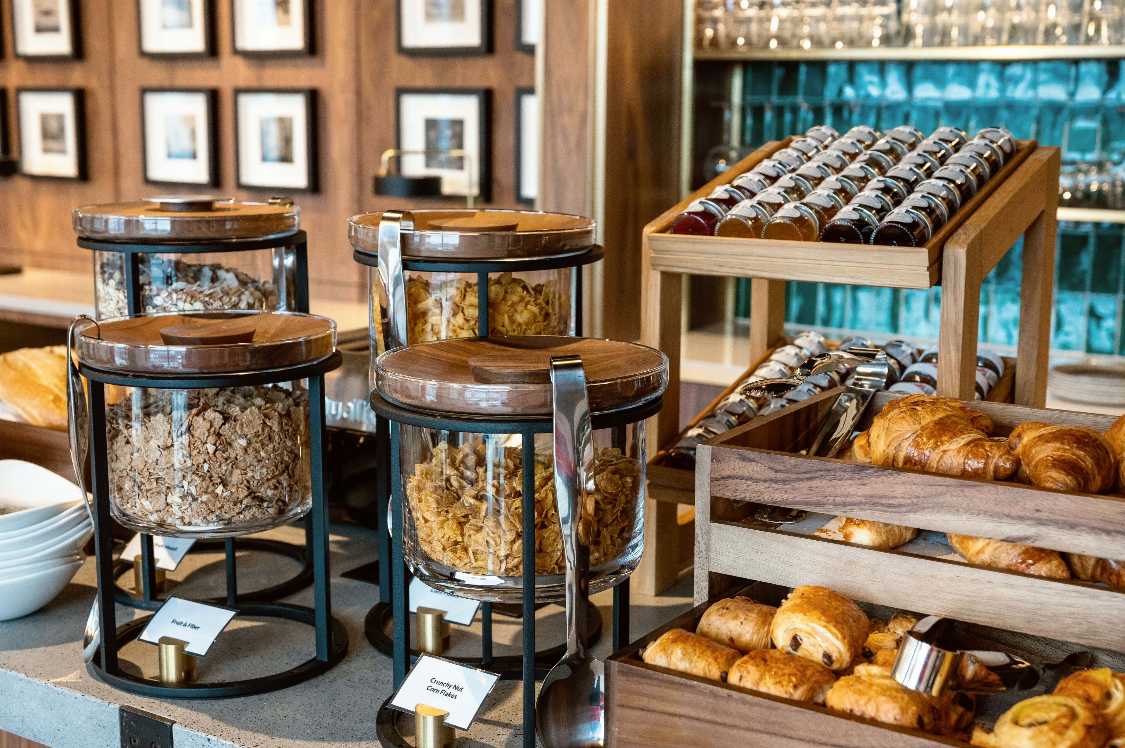daily continental breakfast (gbp 16.95 per person)