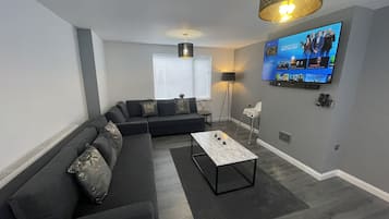 Smart TV, video games, stereo