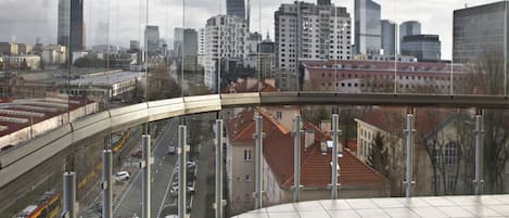 Uitzicht vanuit accommodatie