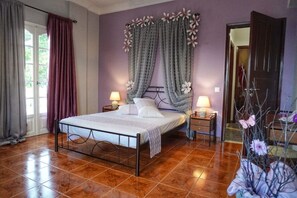 4 slaapkamers, een strijkplank/strijkijzer