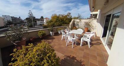 Charming Sitges Apartment With Shared Pool & City Views