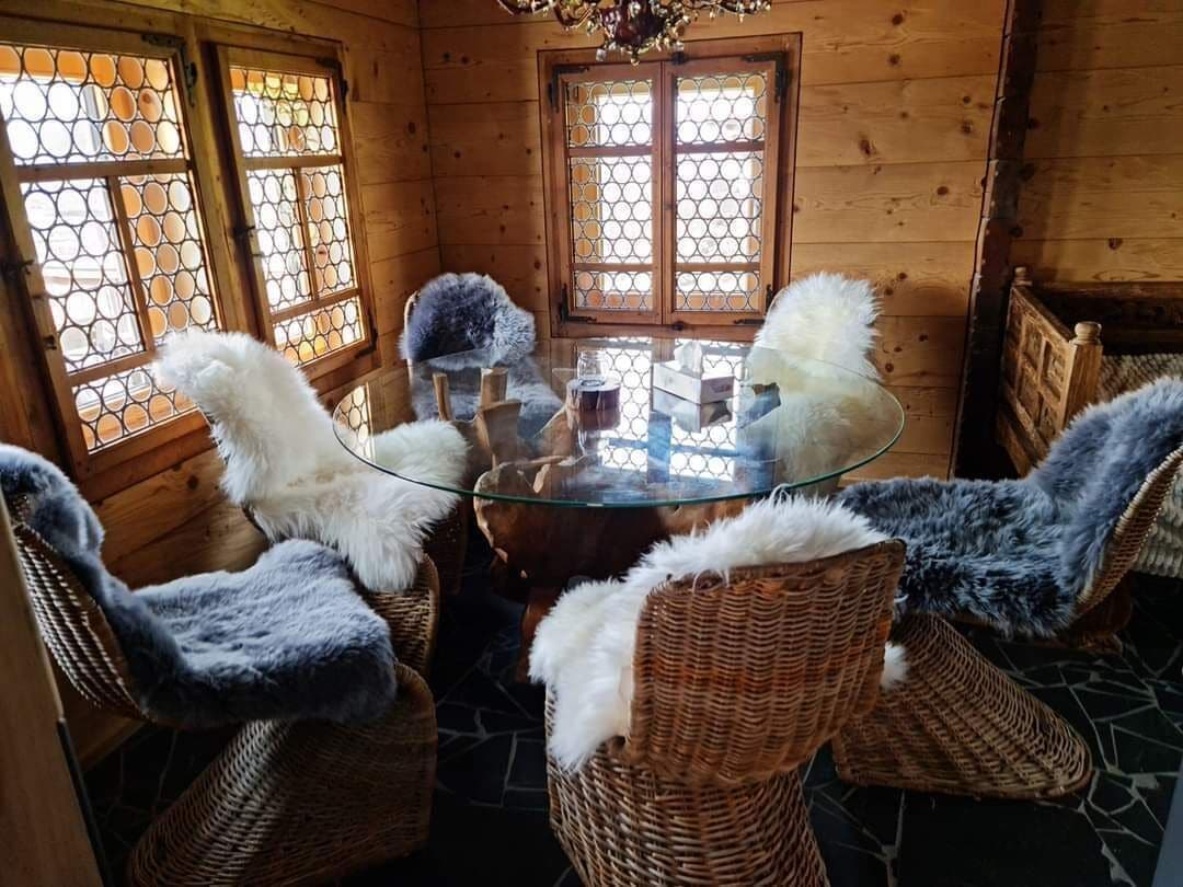 Chalet, 1 Schlafzimmer, Raucher, Balkon | Wohnbereich