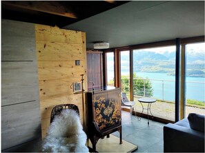 Chalet, 1 Schlafzimmer, Raucher, Balkon | 2 Schlafzimmer, Reisekinderbett