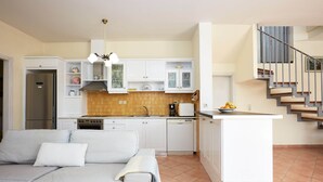 Villa, 4 Bedrooms, Fireplace | Interior - Longobardi Sea Front Villa Chania Greece (Chania)