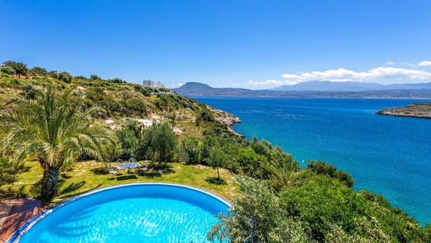 Villa, 4 Bedrooms, Fireplace | Pool | Outdoor pool - Longobardi Sea Front Villa Chania Greece (Chania)