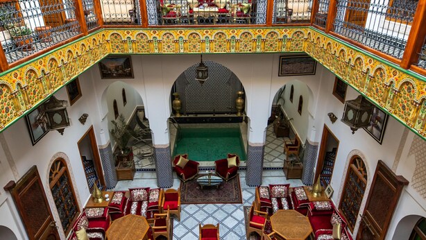 Room, 1 Bedroom, Accessible, Private Pool | Dining - Room in B&B - Riad Authentic Palace & Spa - Bassatine (Fes)