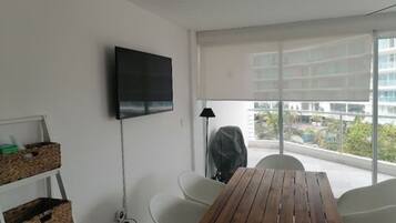 Apartment, 2 Schlafzimmer, Balkon, Gartenblick | Zimmerausstattung