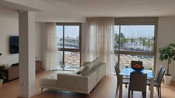 Apartamento, 2 habitaciones, accesible para personas con discapacidad, fumadores | Zona de estar