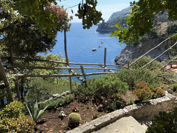 View from property - Luxury Villa, Pool, sea Access, Large Terraces, Stupendous Views (Furore)