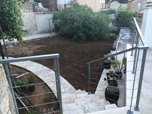 Apartment, 1 Bedroom, Smoking, Patio | Property grounds - Apartmani Loredana - One-bedroom Apartment With Sea View (Lumbarda)