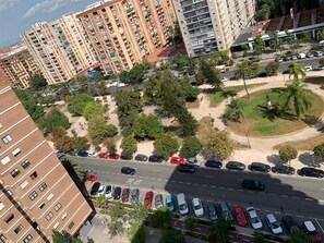 Uitzicht vanuit accommodatie