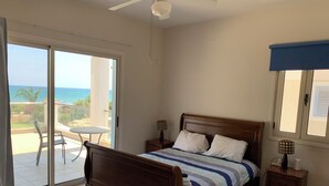 Villa, 4 Bedrooms, Private Pool, Ocean View | 4 bedrooms - Beachfront Family Holiday Villa Perivolia (Pervolia)