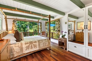 3 bedrooms, desk, iron/ironing board, free WiFi - Happy Place Estate, Private Hanalei Estate TVNC #4339/1158 (Hanalei)