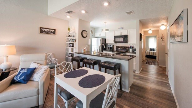 Interior - "Coastal Vibes" One Block from Beach-Unit 1011-Island Dunes Condominiums (Port Aransas)
