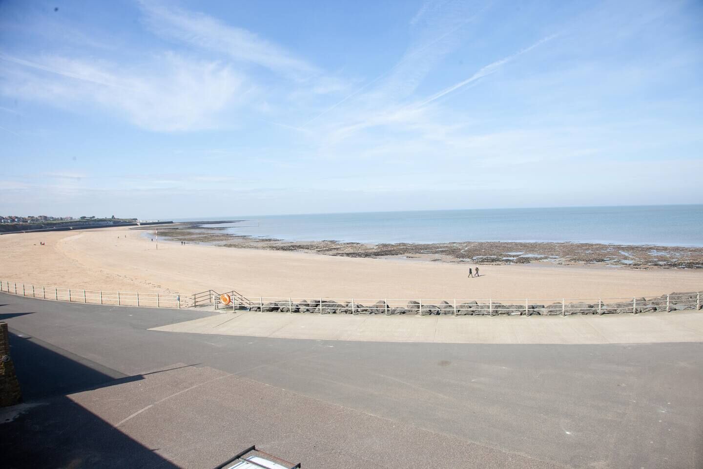 On the beach