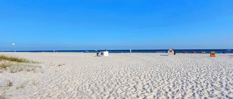 Na praia