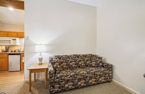 TV, fireplace, DVD player