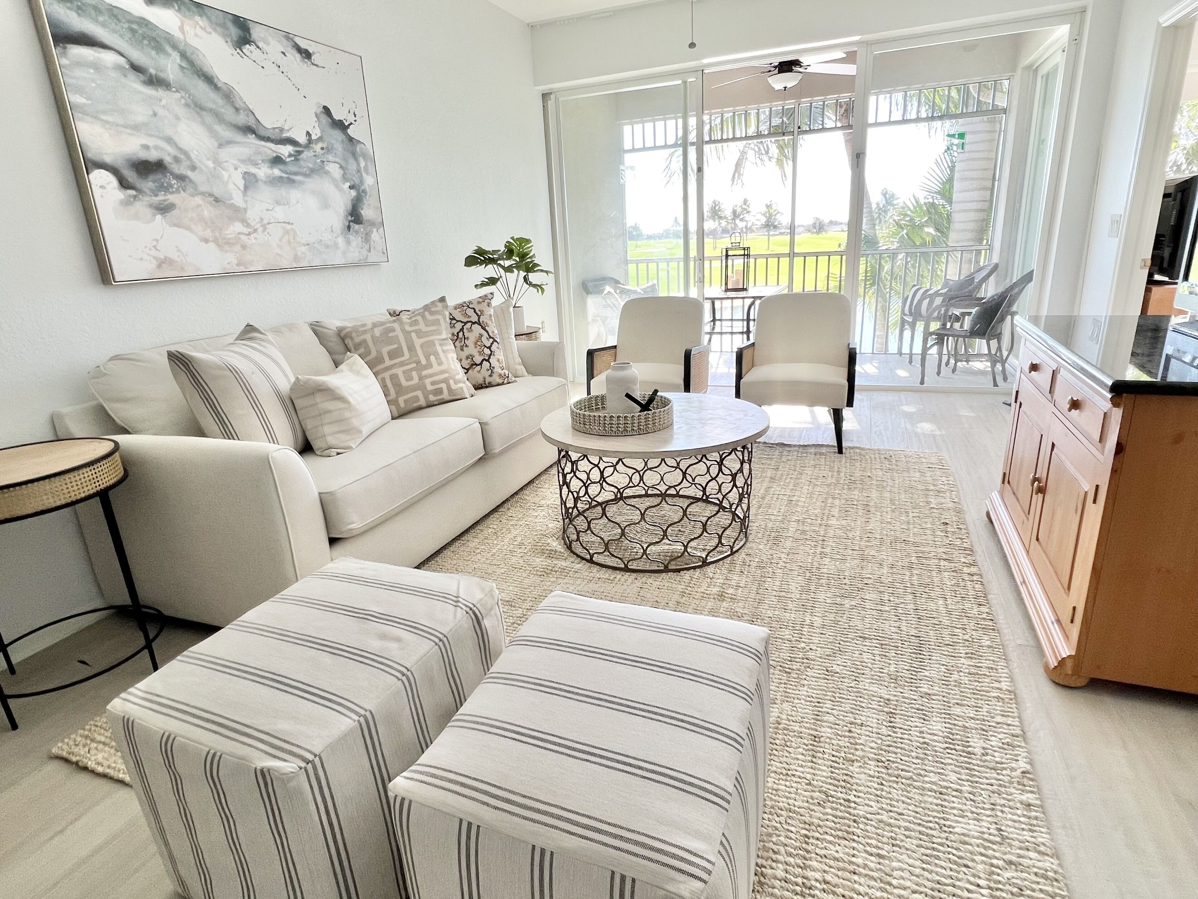 NEW- OPTIONAL PLAYERS CLUB, Professionally Renovated , 3 Bedroom Golf Condo