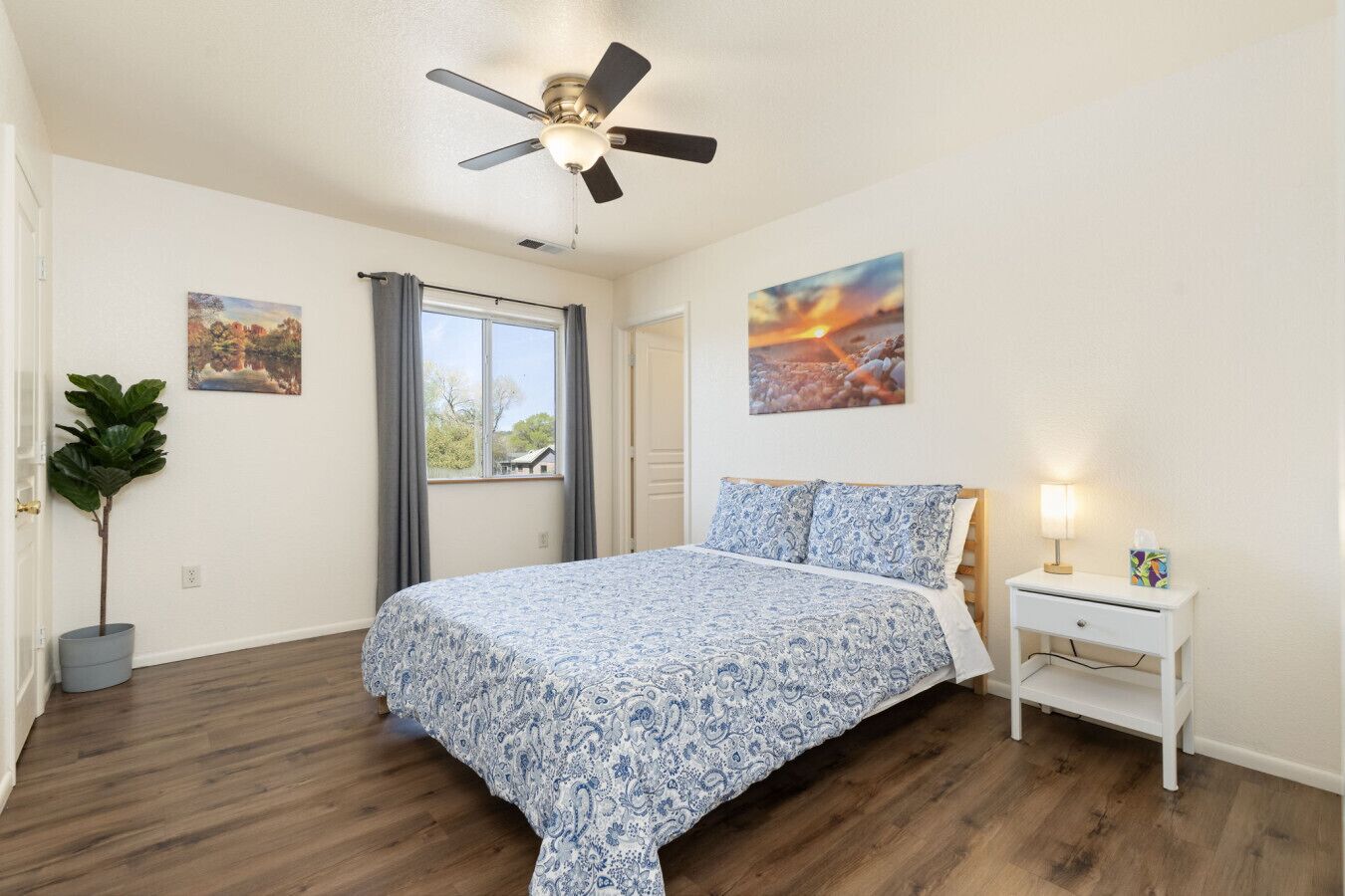 3 chambres, bureau, Wi-Fi, draps fournis