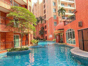 Alberca al aire libre 