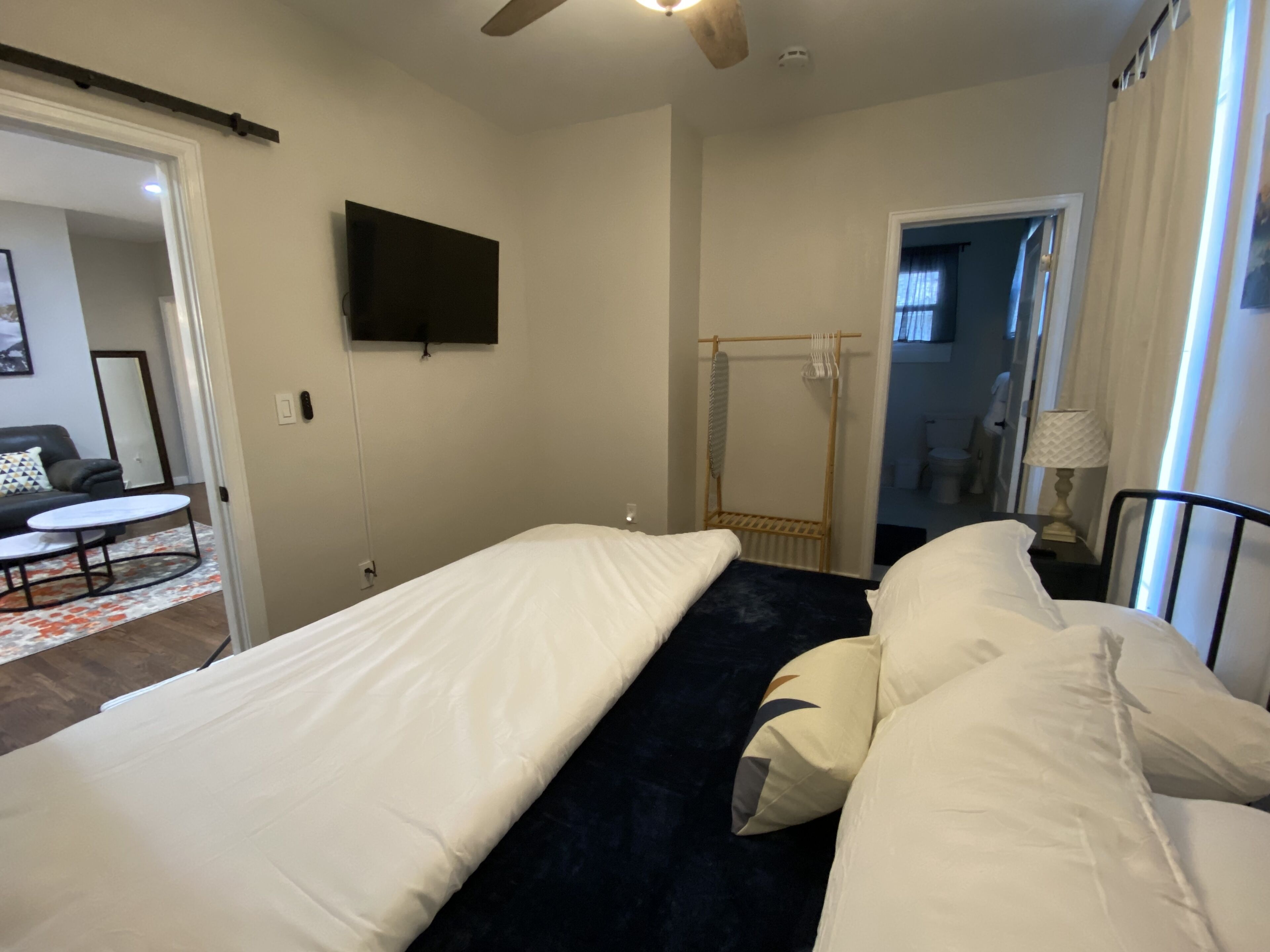 3 chambres, bureau, fer et planche à repasser, Wi-Fi gratuit