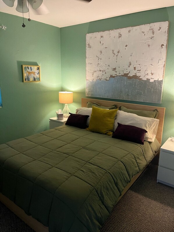 1 bedroom, desk, iron/ironing board, free WiFi