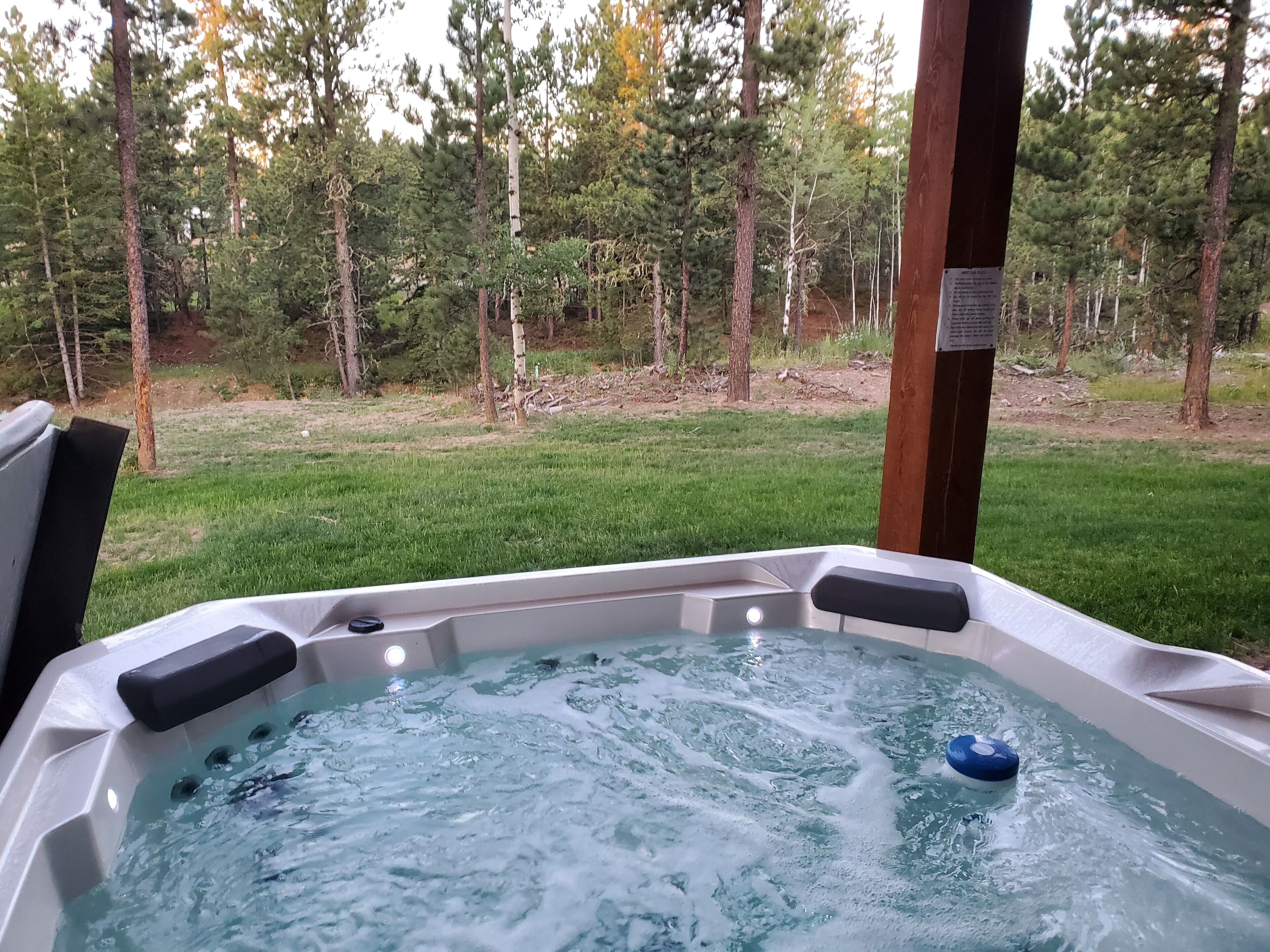 Bain à remous extérieur