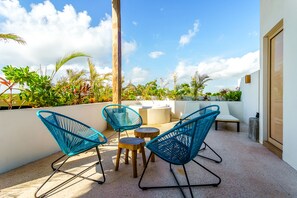 Grand-lejlighed - 2 soveværelser - terrasse | Terrasse/gårdhave