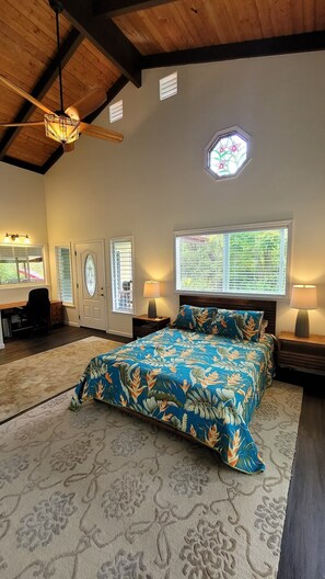 1 غرفة نوم ومكتب وواي فاي مجانًا وملاءات أسرّة