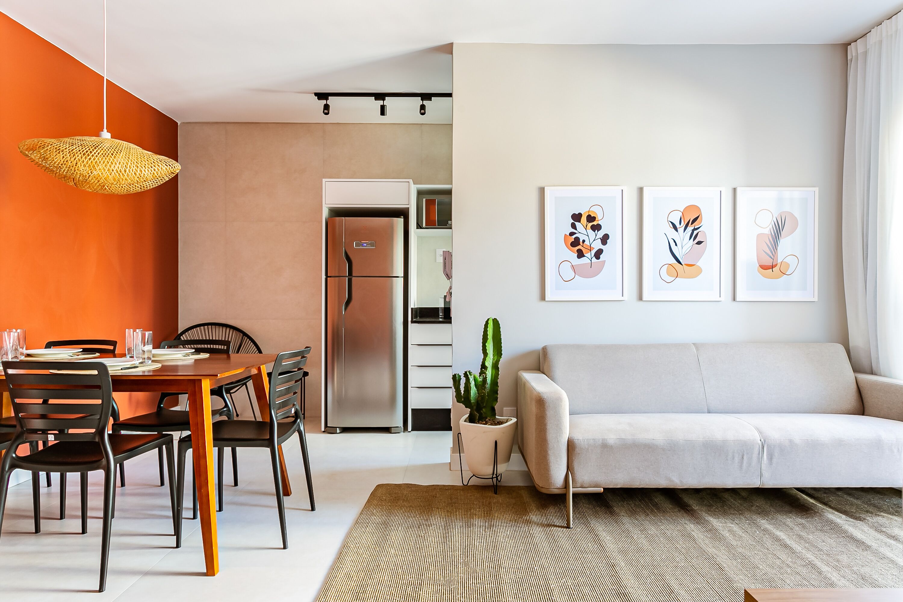 City Apartment | Living area | 32-inch LCD TV with digital channels, TV