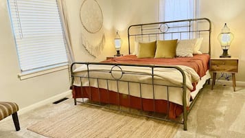 3 chambres, bureau, fer et planche à repasser, Wi-Fi gratuit