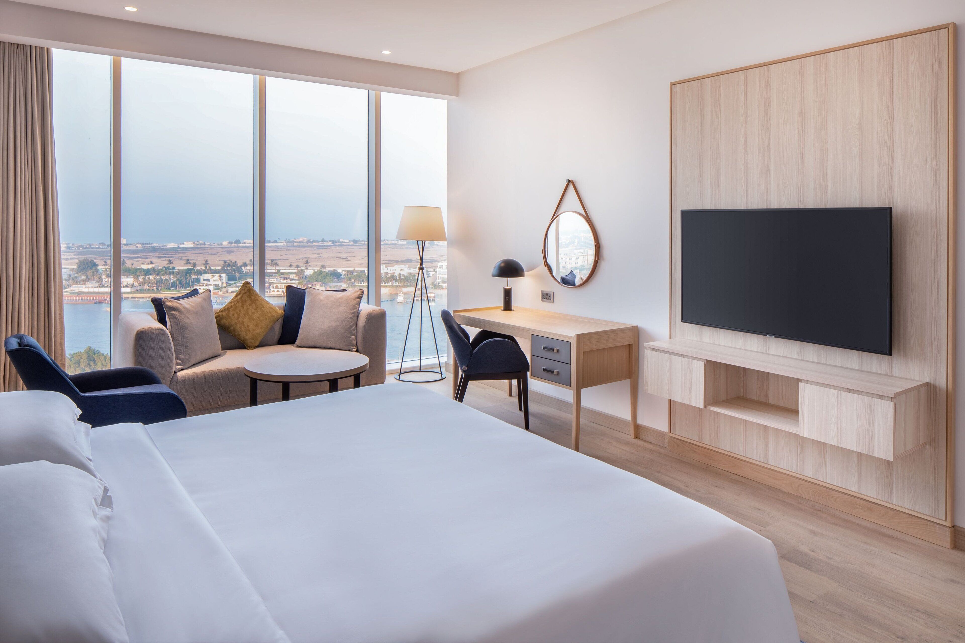 superior room, 1 king bed, non smoking | city view