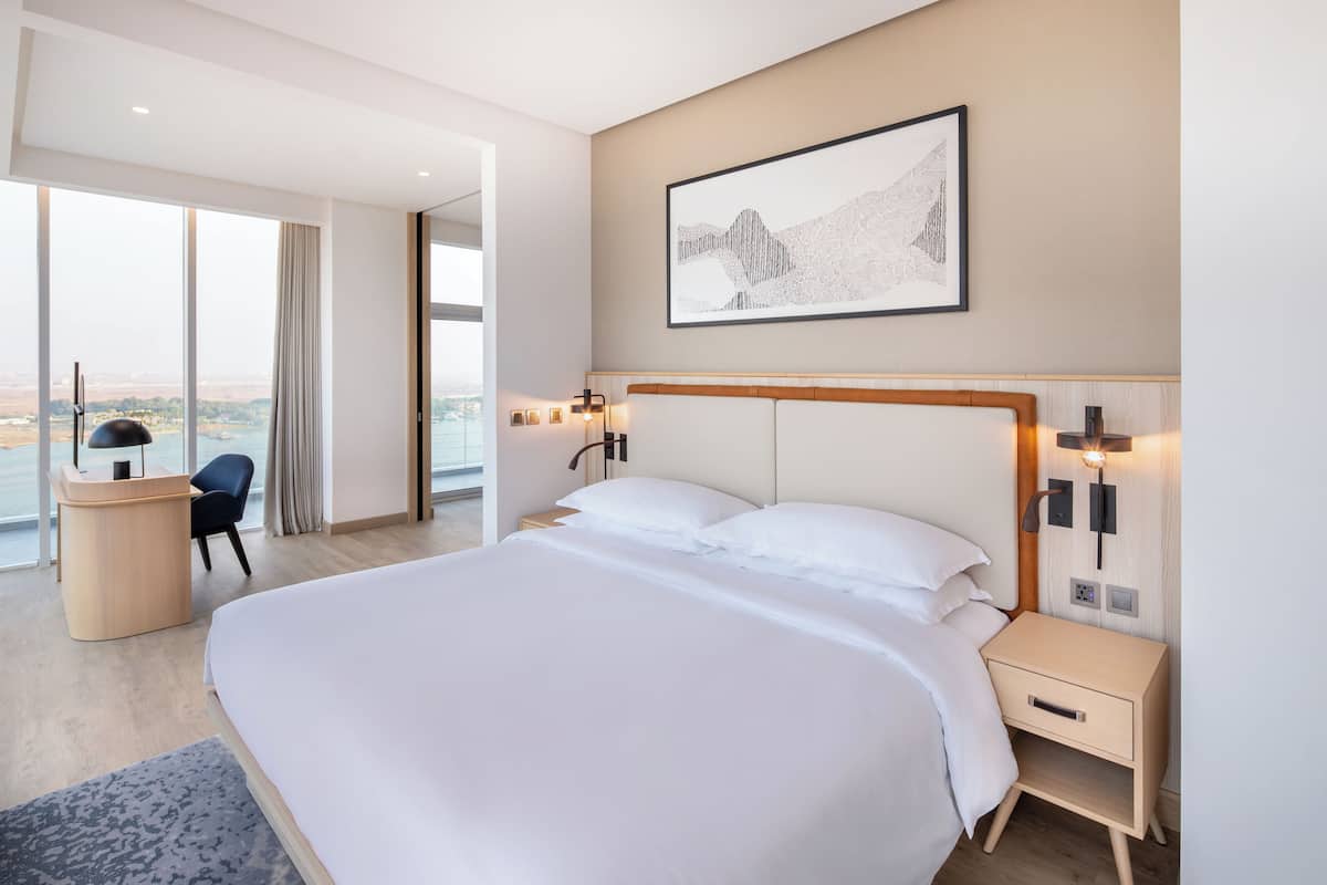 Panorama-suite - 1 soveværelse - ikke-ryger | 1 soveværelse, allergivenligt sengetøj